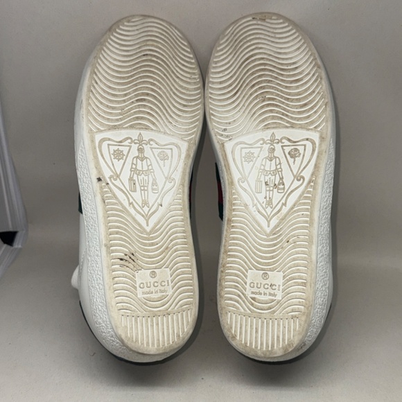 Gucci Ace Green Crocodile Women's Sneakers SIZE: US 8 / EU 38 - Picture 7 of 9